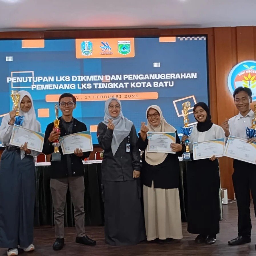 SMK ISLAM BATU MENJADI JUARA LKS TINGKAT KOTA